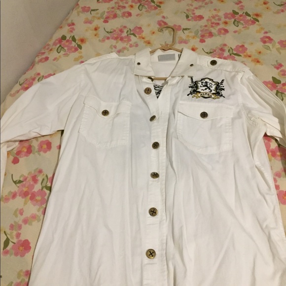 Men designer button up - Picture 4 of 4